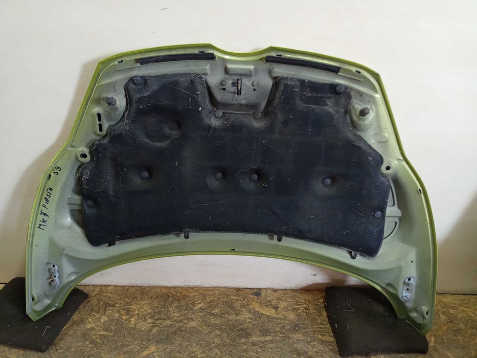 Ford Fiesta MK7 maska przód przednia kolor 59 zielona oryginał