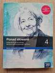 Ponad słowami 4, podręcznik do języka polskiego