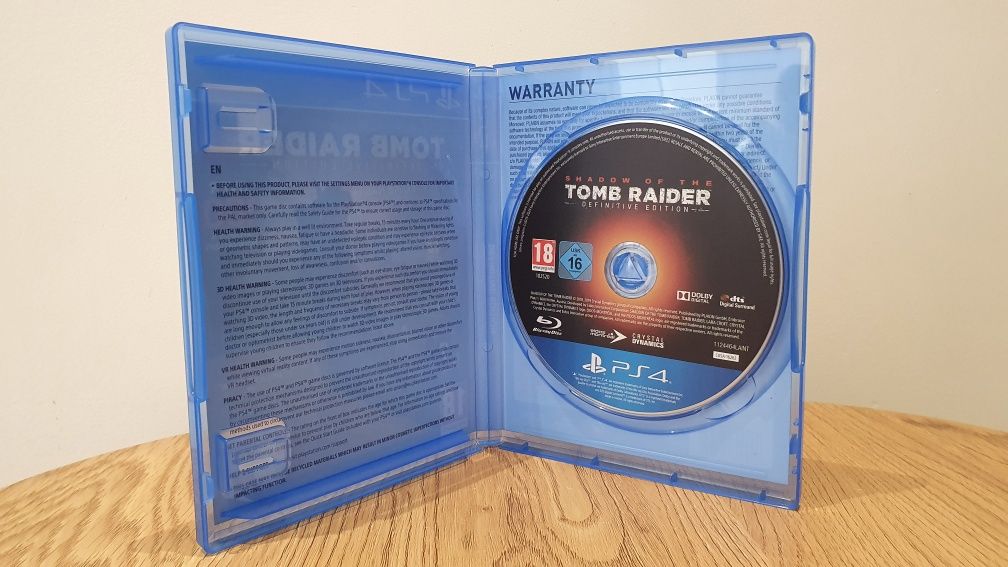 Shadow of the Tomb Raider Edition Definitive PS4 PS5