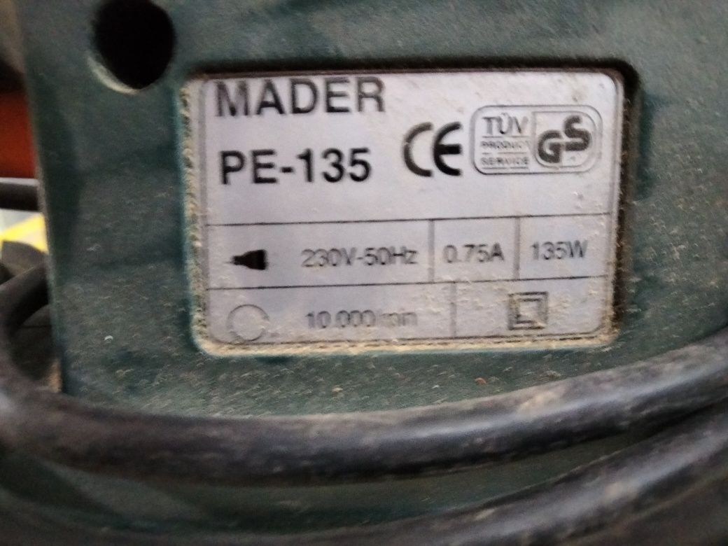 Lixadeira retangular