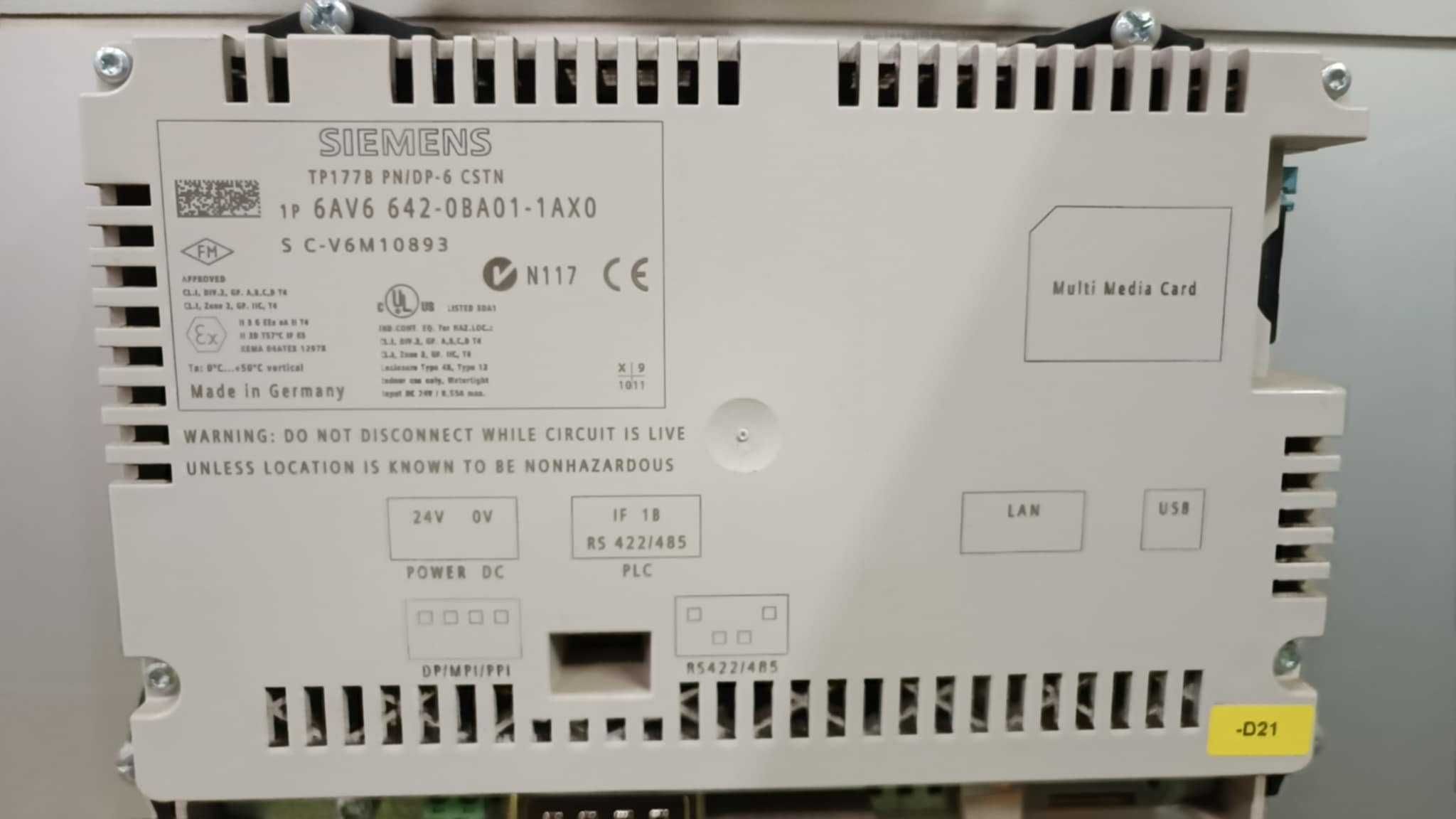 Siemens S7-300 i inne komponenty automatyki