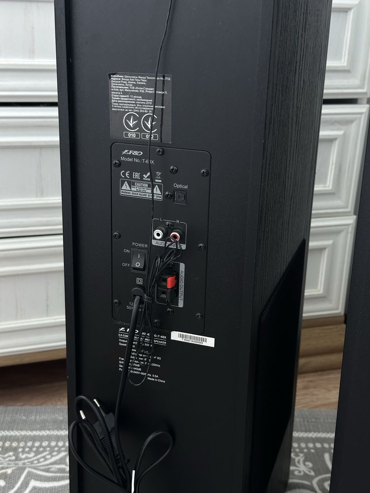 Акустична система F&D T-60X,акустика,колонки,караоке