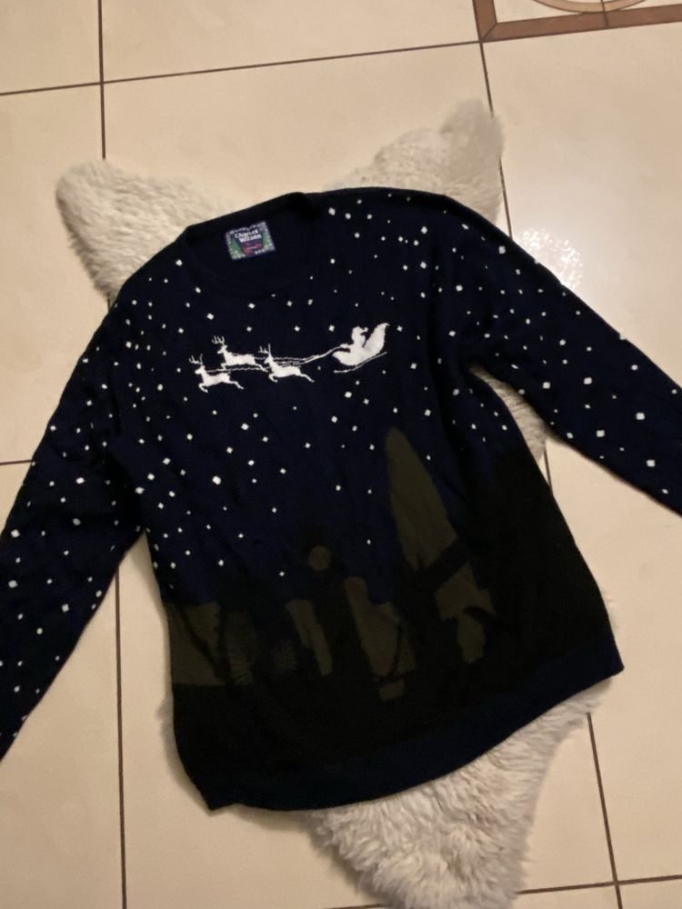 Świąteczny  sweter męski Charles Wilson  rozm XXL/3XL renifer