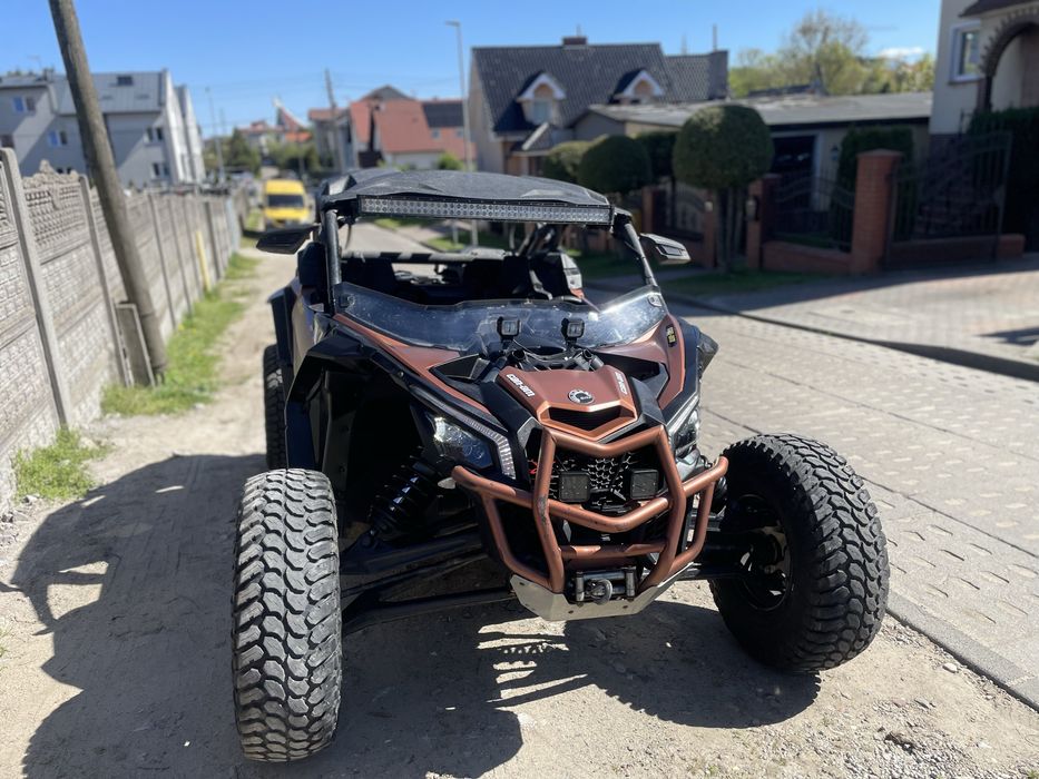 Can Am Maverick x3 XRS Turbo 2018r super stan sufit audio