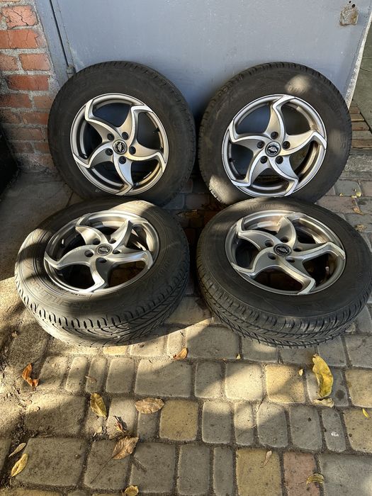 Диски с резиной 5*100R14