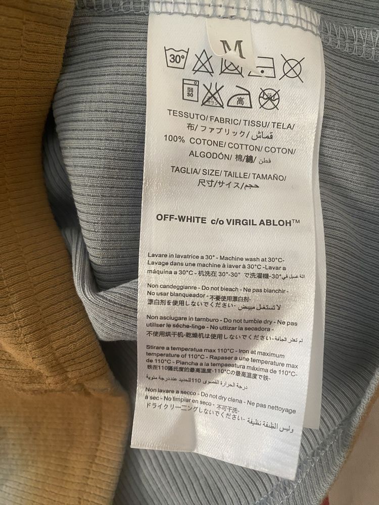 Топ OFF WHITE 46 М оригинал для атлетики и фитнеса