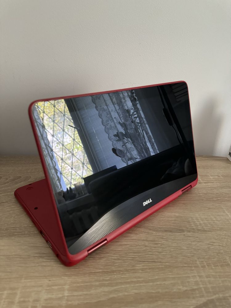 Сенсорний ноутбук трансформер 2в1 Червоний Dell Inspiron 11