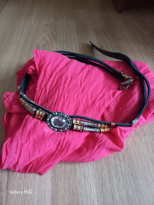 Шкіряний жіночий ремінь