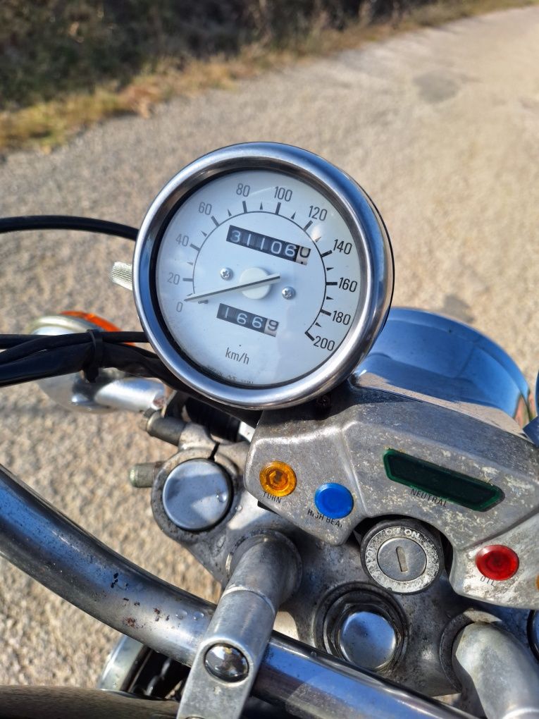 Yamaha Virago 1100cc de 1986. Não paga selo