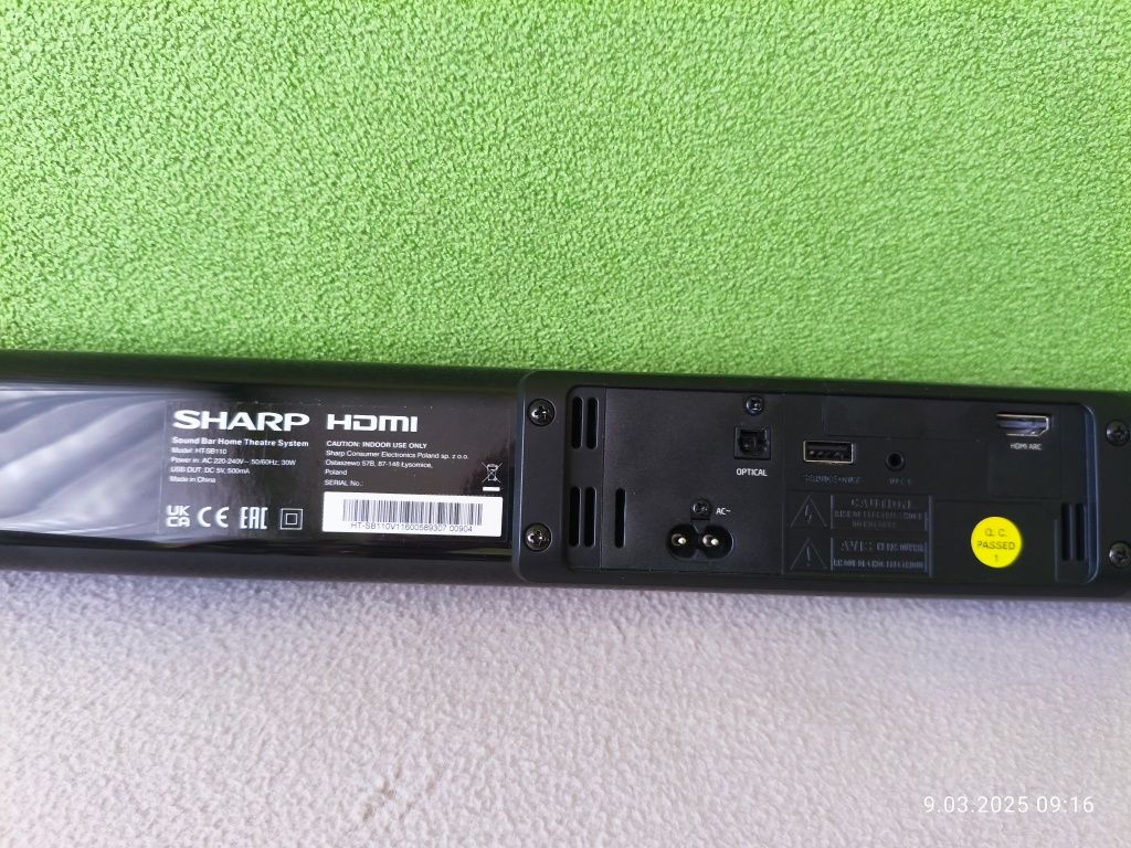 Sprzedam soundbar SHARP.