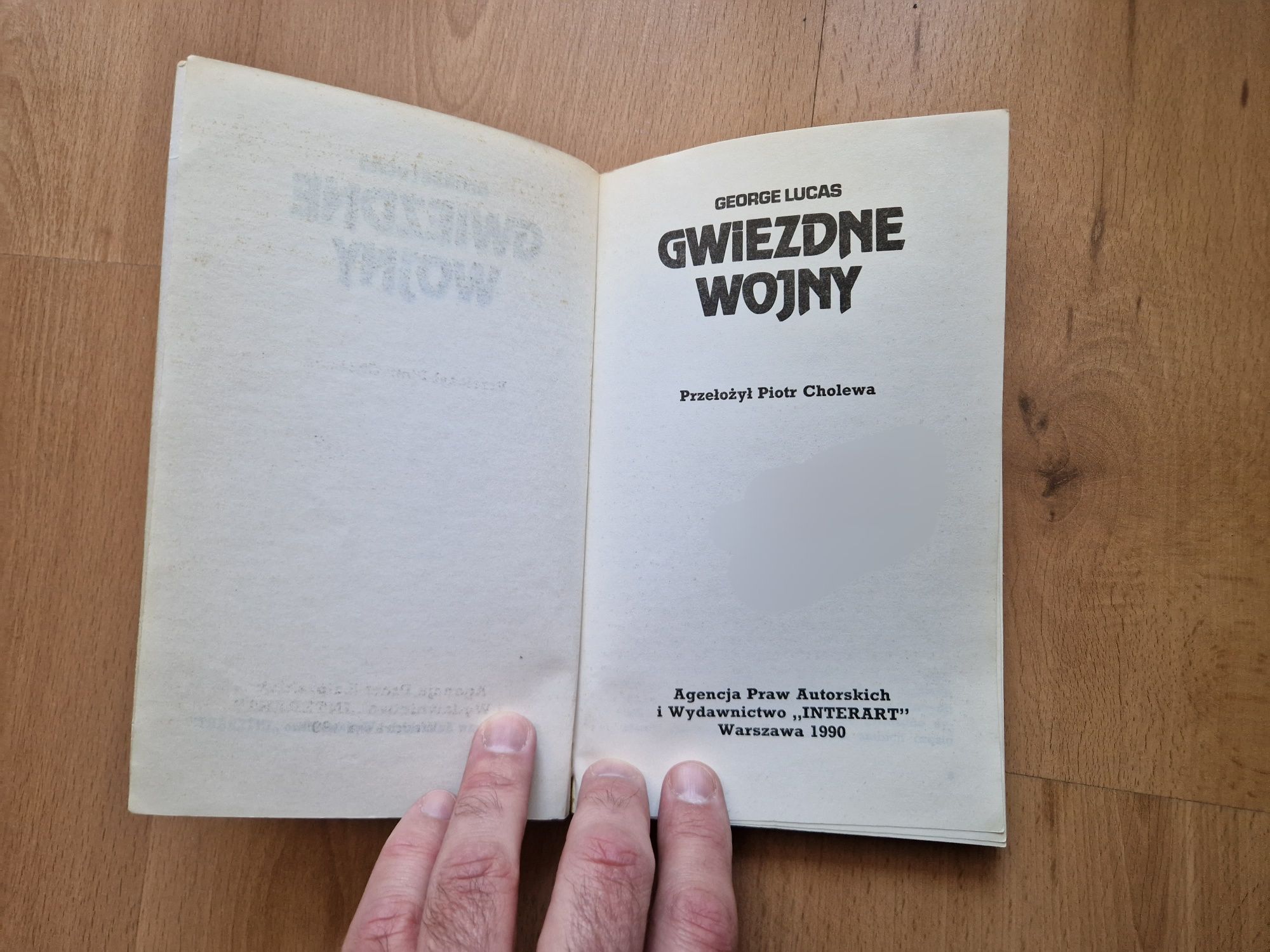 Gwiezdne wojny - George Lucas, przekład Piotr Cholewa 1990
