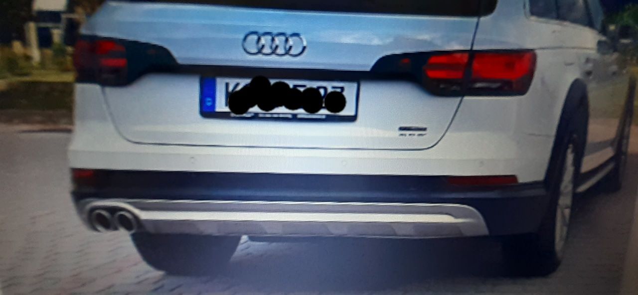 AUDI A4 b9 allroad Zderzak tyl LS9R