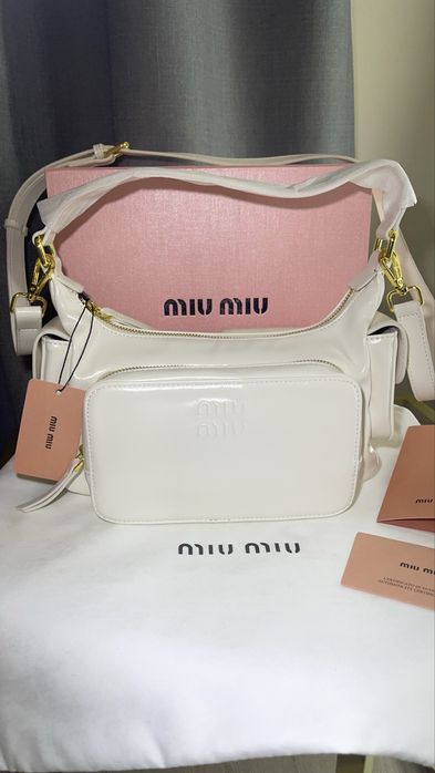 Сумка сумочка Miu Miu Nappa leather Pocket bag