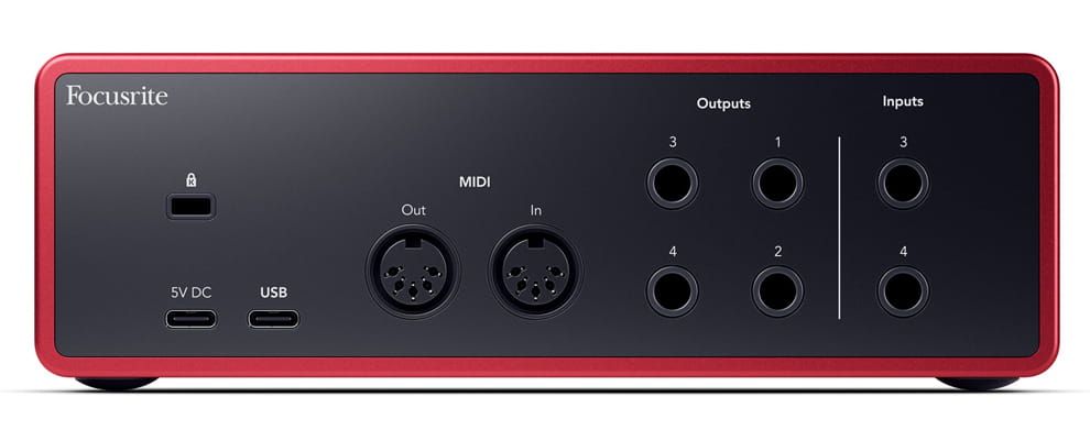 Focusrite Scarlett 4i4 4th Gen – interfejs audio USB