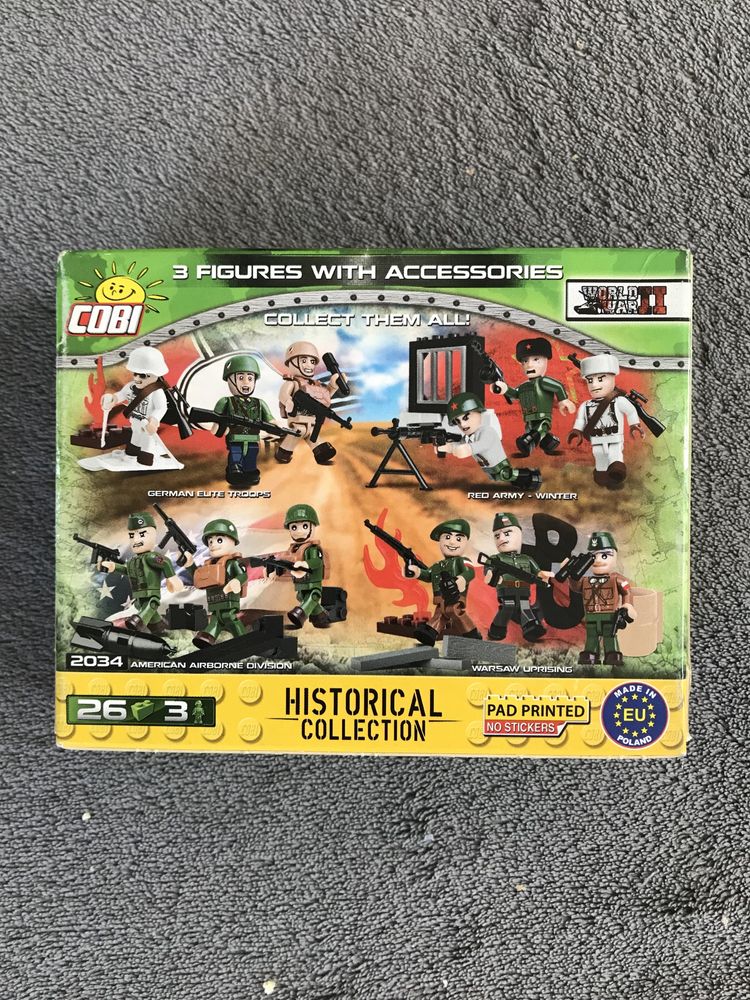 Klocki Cobi 2034 figurki Afrika Korps