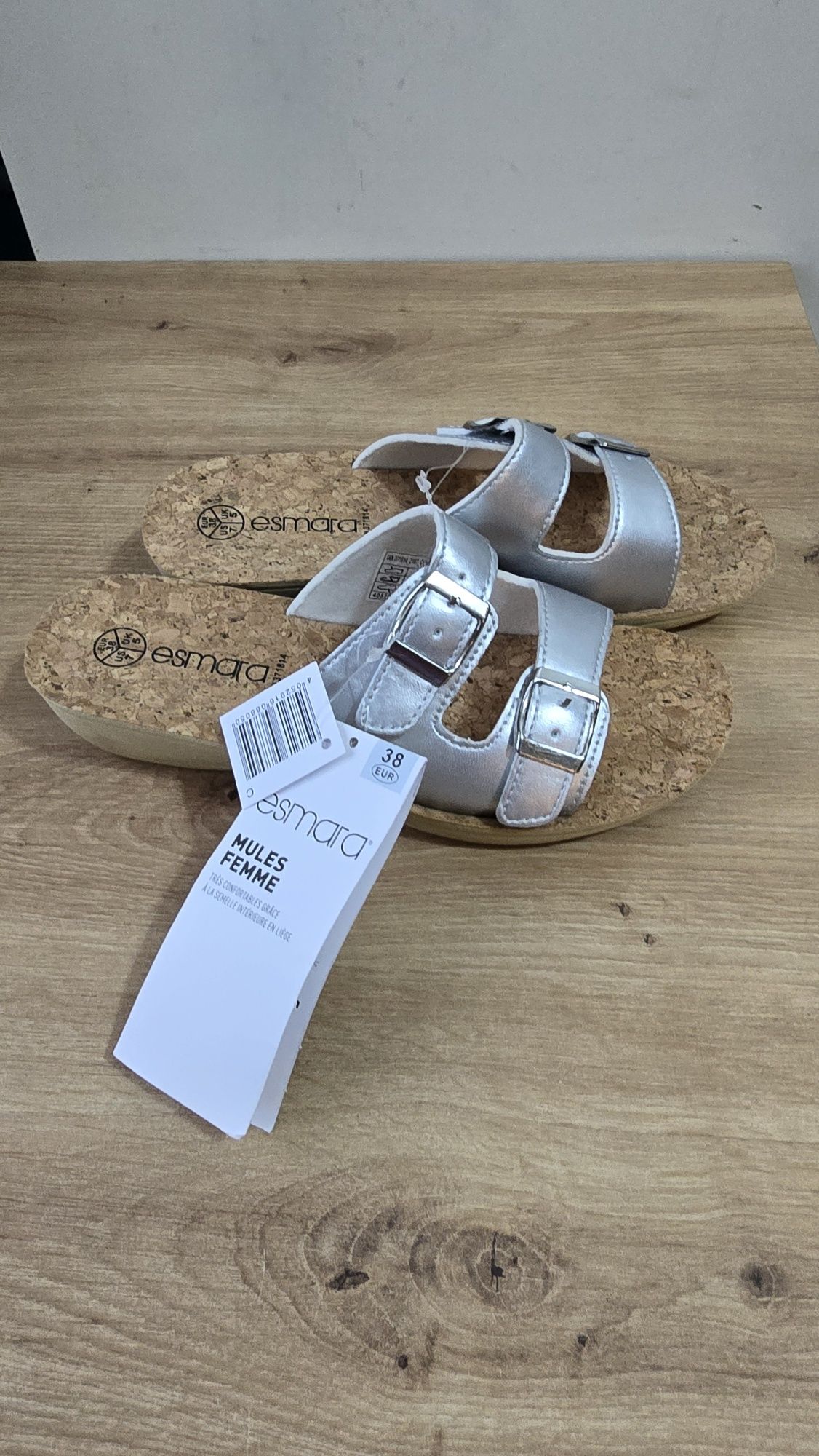 Klapki damskie 38 Nowe