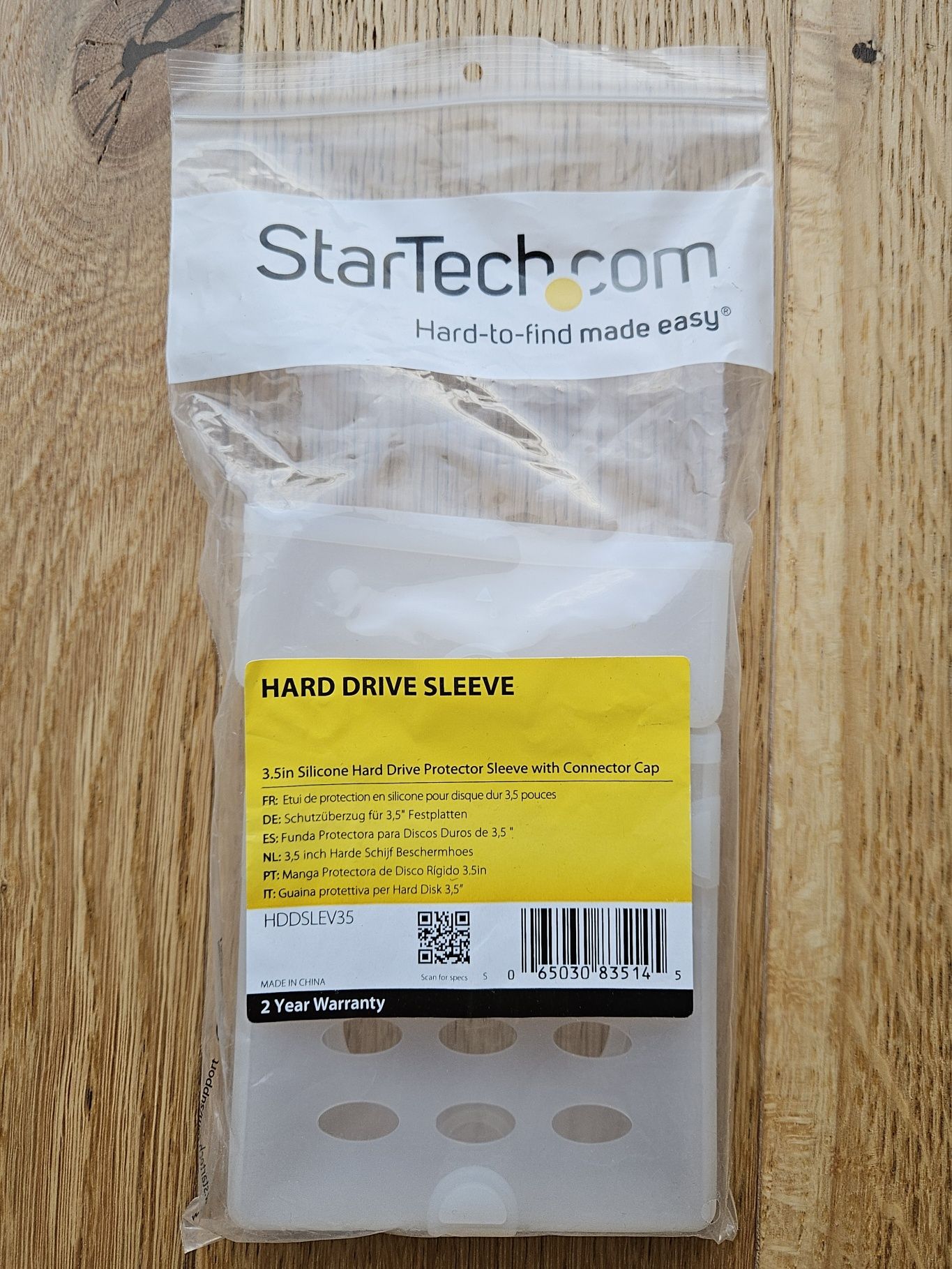 StarTech.com 3,5-calowy silikonowy pokrowiec ochronny na dysk twardy