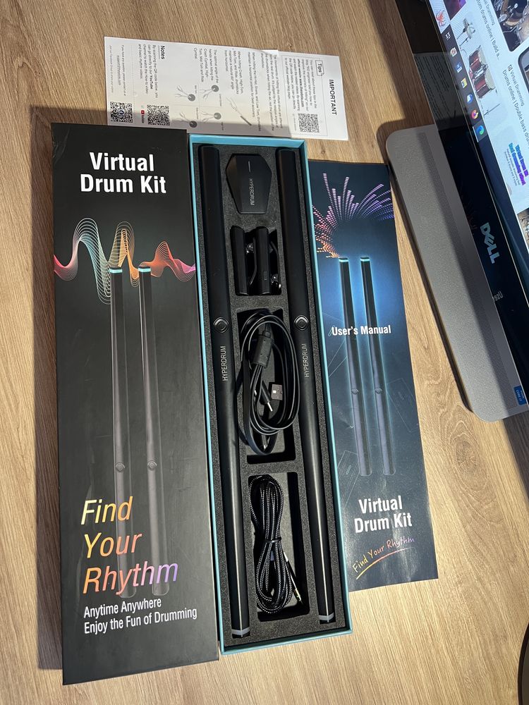 Hyperdrum Virtual Drum Kit smart