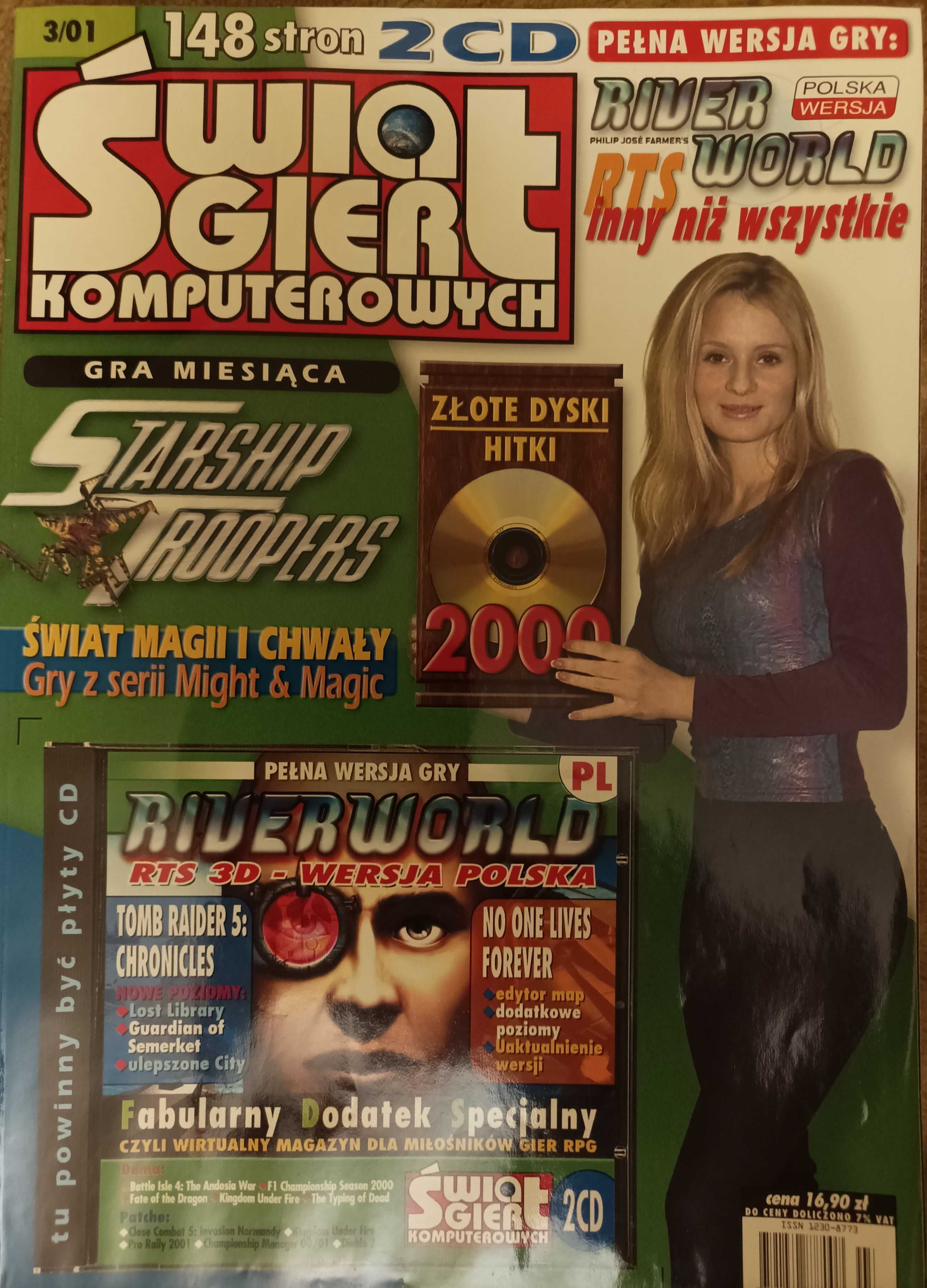 Świat Gier Komputerowych 3/2001 x2CD