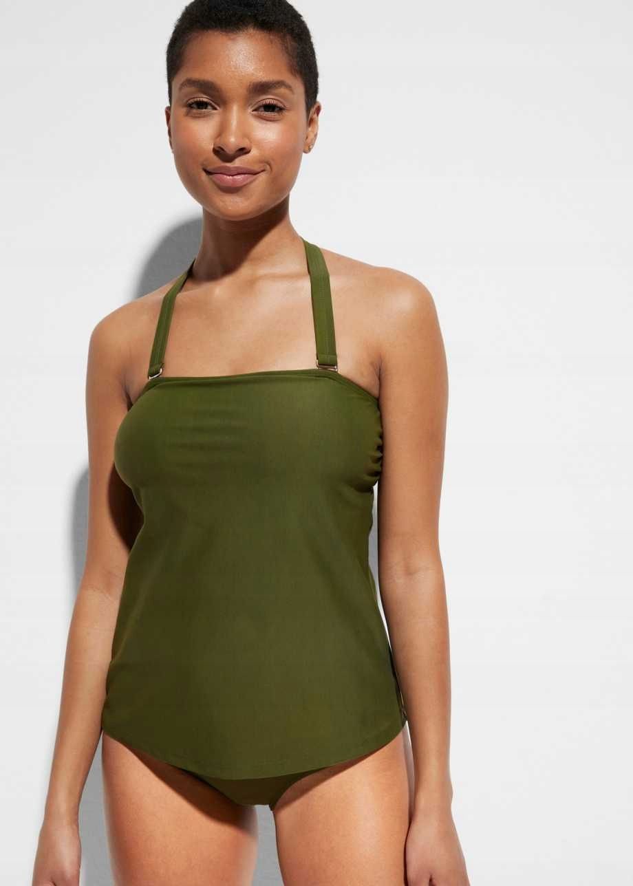 B.P.C top tankini ciemne khaki ^42