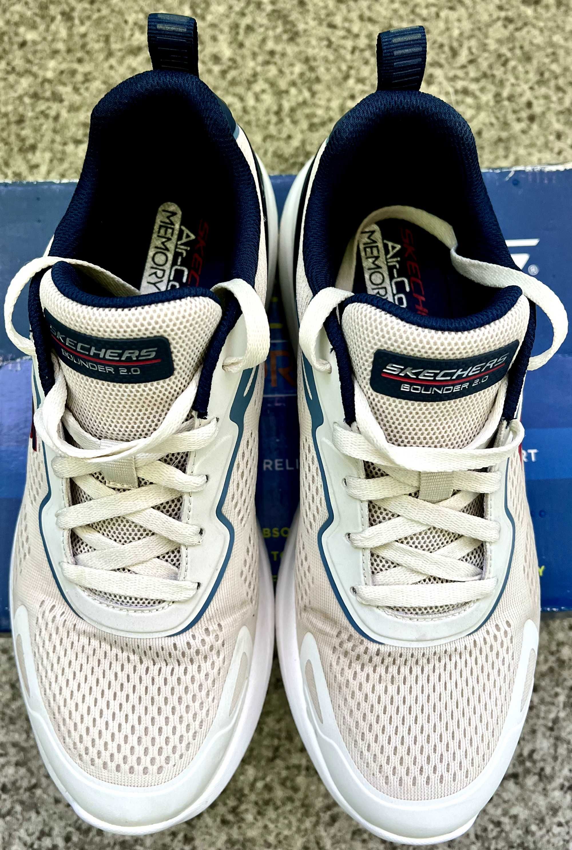 Кроссовки Skechers Bounder 2.0 Белые (ОРИГИНАЛ / 42р / 27см)