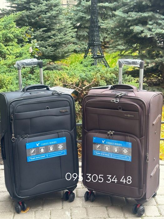 Чемодан среднего размера M Three Birds