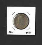 Moeda de 1 Escudo. Portugal 1927