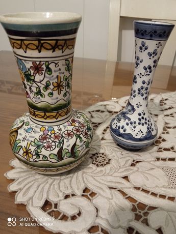 Jarras cerâmica, pintadas á mão séc VII