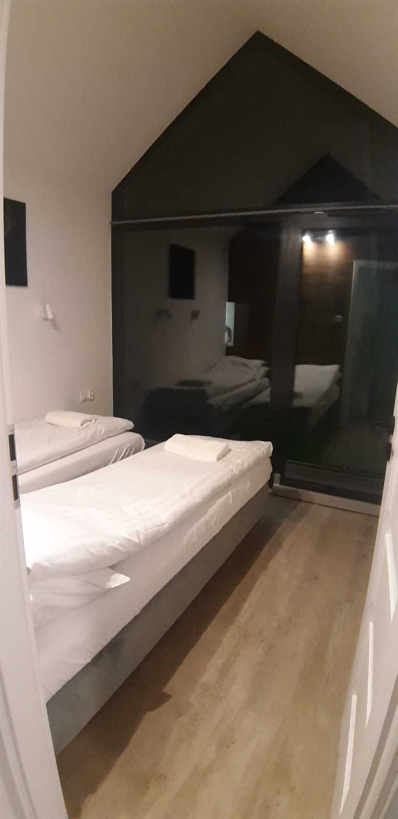 Leśne SPA pod W-wą domki na wynajem 2-12os, balia, sauna, ognisko