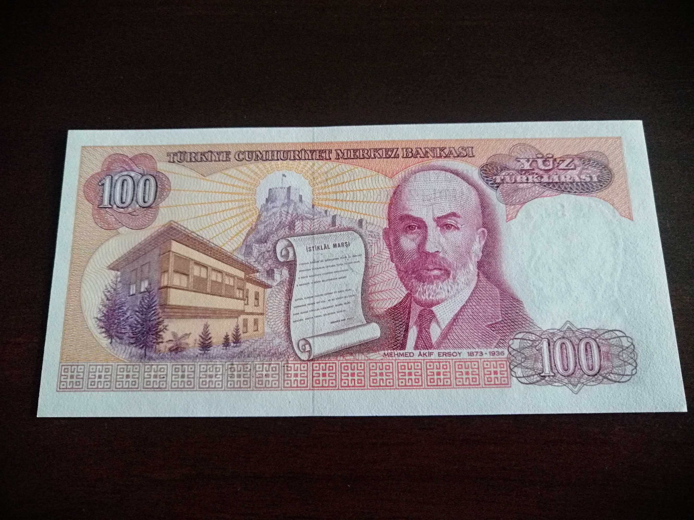 Banknot Turcja 100