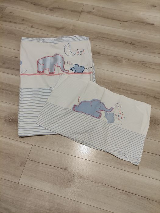 Pościel dla niemowląt / dziecka, słonie, Tchibo