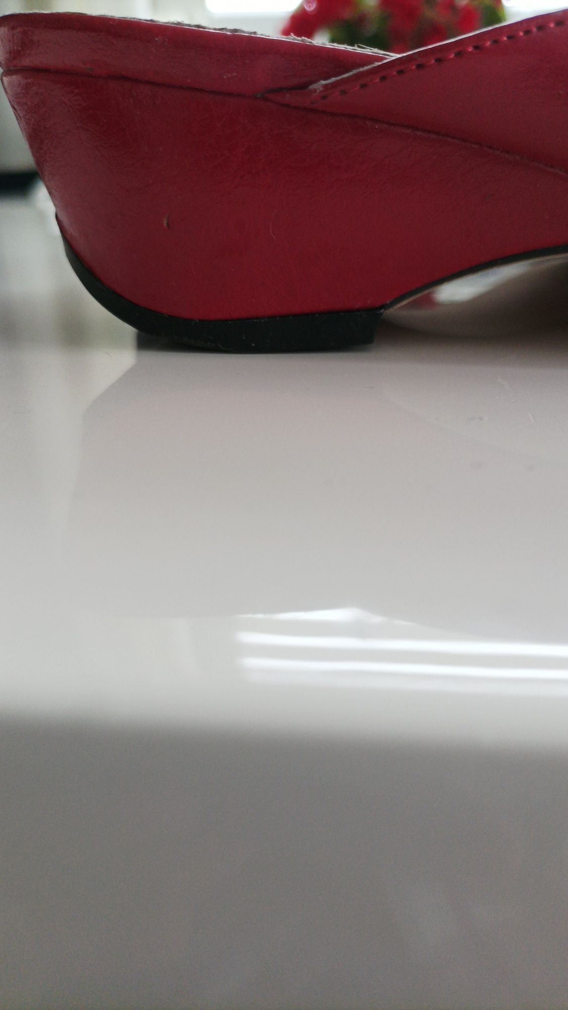Buty damskie czerwone