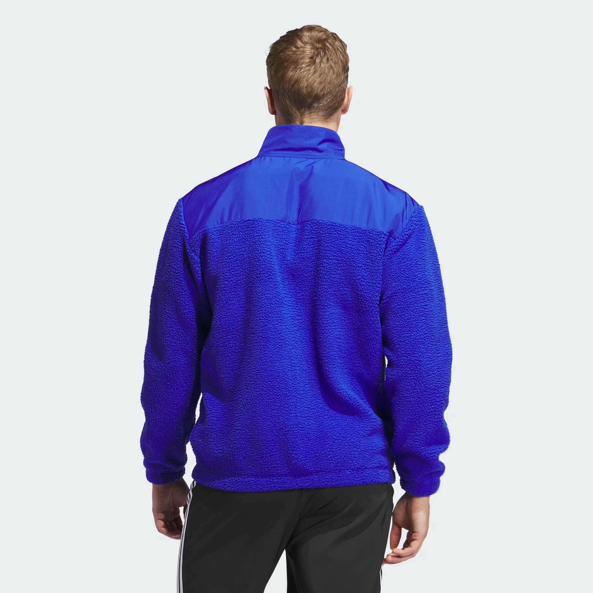 Нова Adidas M, L, XL, 2XL чоловіча флісова кофта фліска синя Fleece