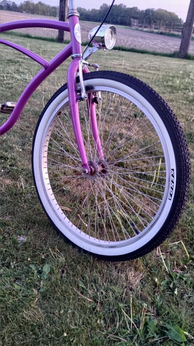 Rower retro beach cruiser