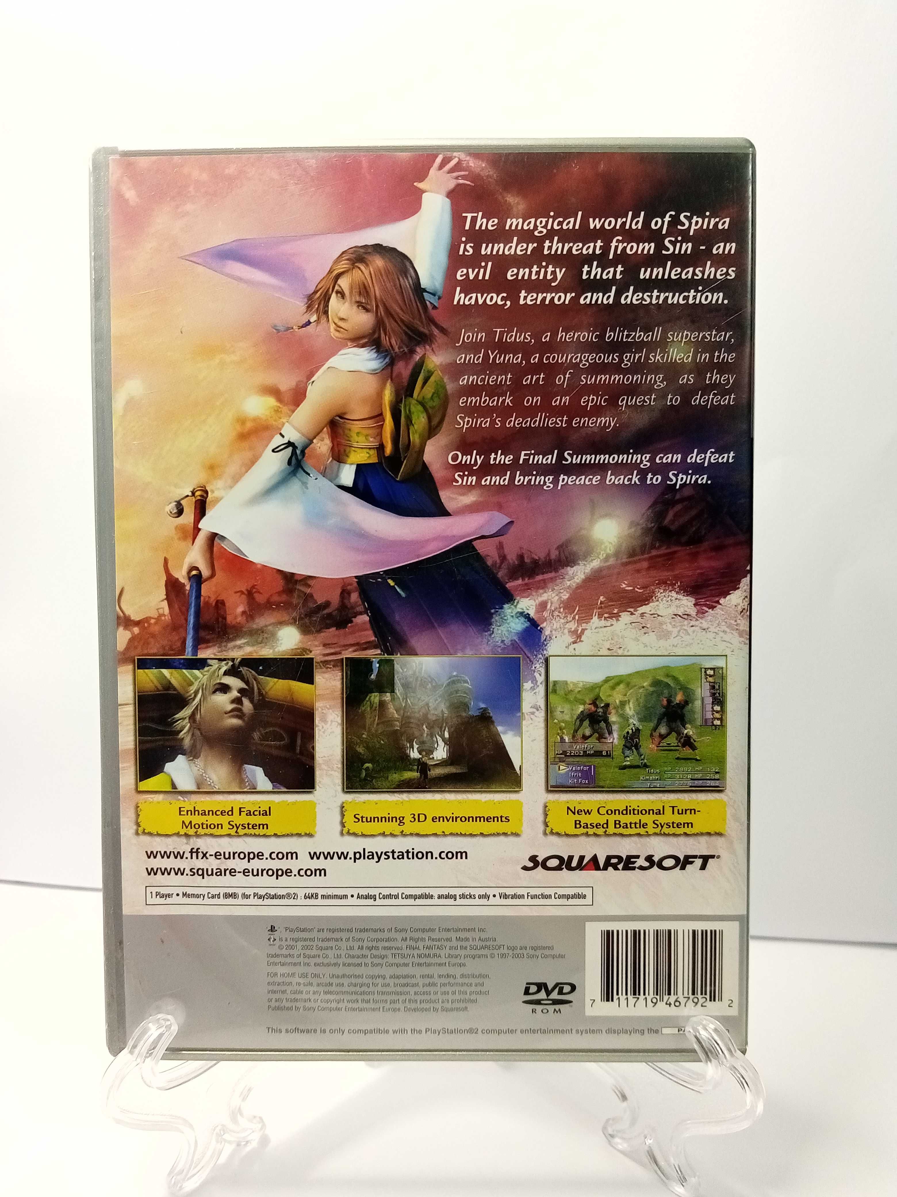 Jogo PlayStation 2 Final Fantasy X [Platinum]