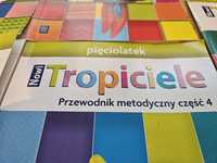 Nowi Tropiciele 5-latek - Przewodnik metodyczny cz. 1, 2, 3 i 4