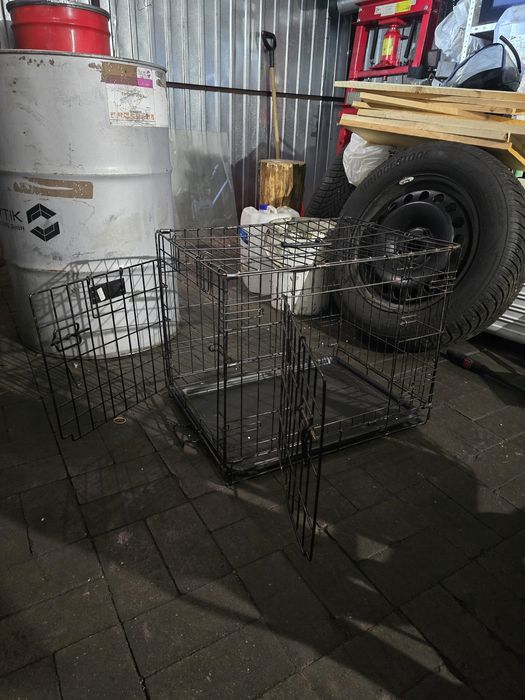 Klatka na małego psa królika itp 40/60/ wysoka