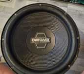 Subwoofer głośnik 15" 38cm  Carpower sonic 15 800rms 2x2ohm do naprawy