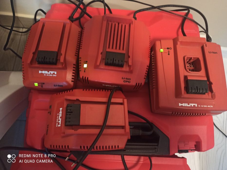 зарядка milwaukee, hilti