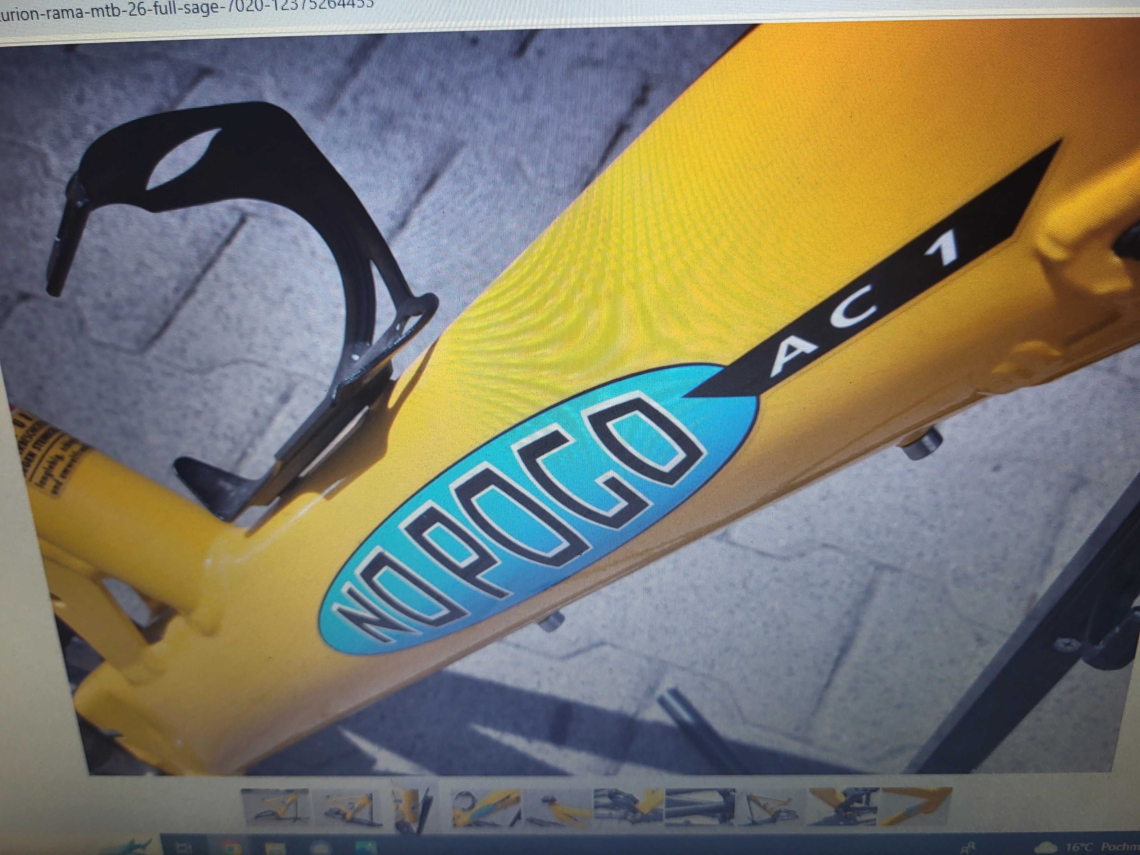 no poco  CENTURION rama mtb  26" FULL SAGE 7020