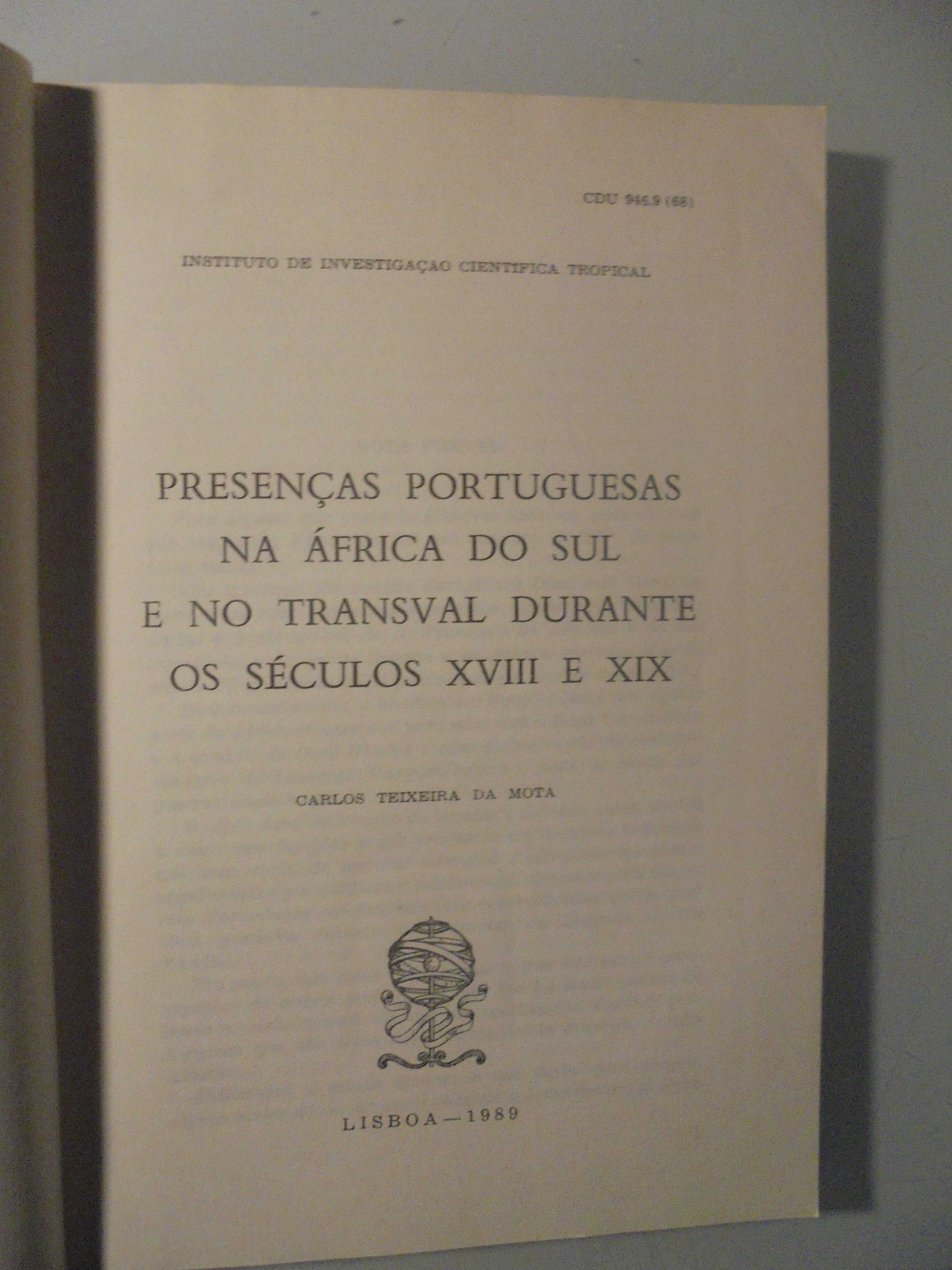 Mota (Carlos Teixeira da);Presenças Portuguesas na África do Sul