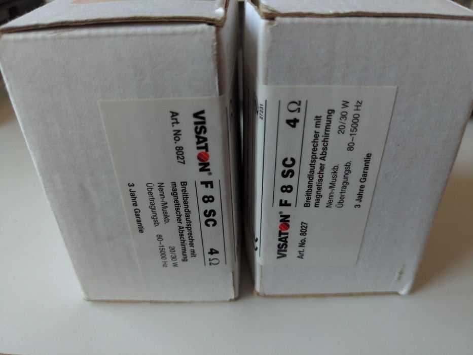 Pełnozakresowe głośniki Visaton