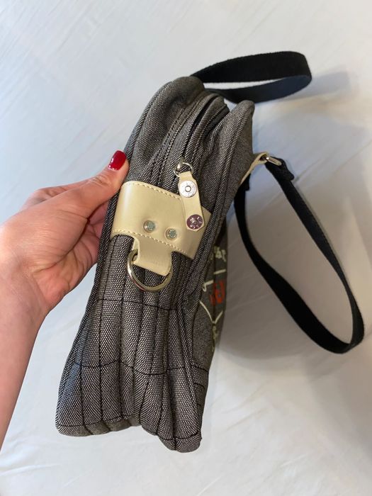 Сумка Levi's Jeans унісекс сіра містка Levi Strauss & Co бавовна