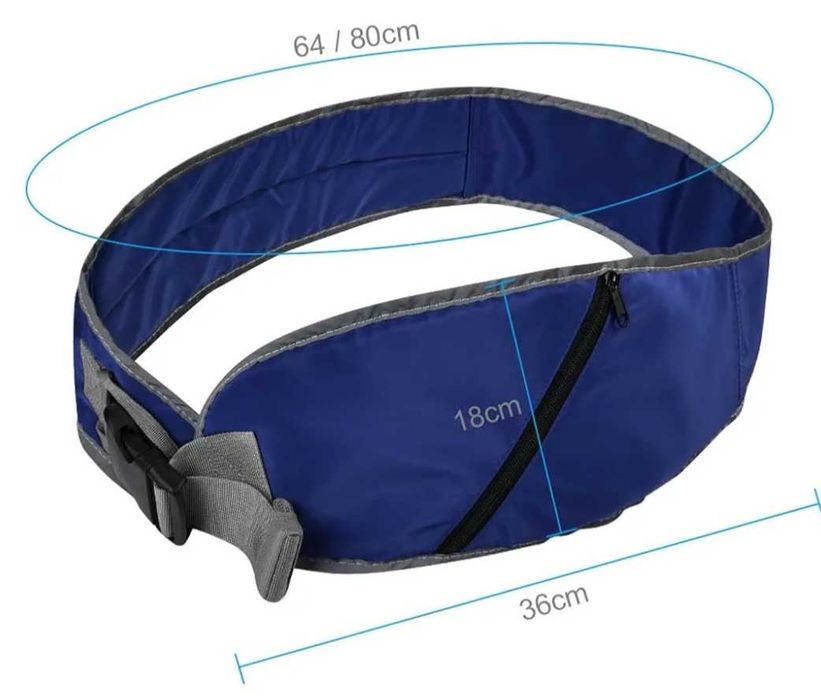 Nosidło dla niemowląt, antypoślizg. poduszka biodrowa i regul. klamra