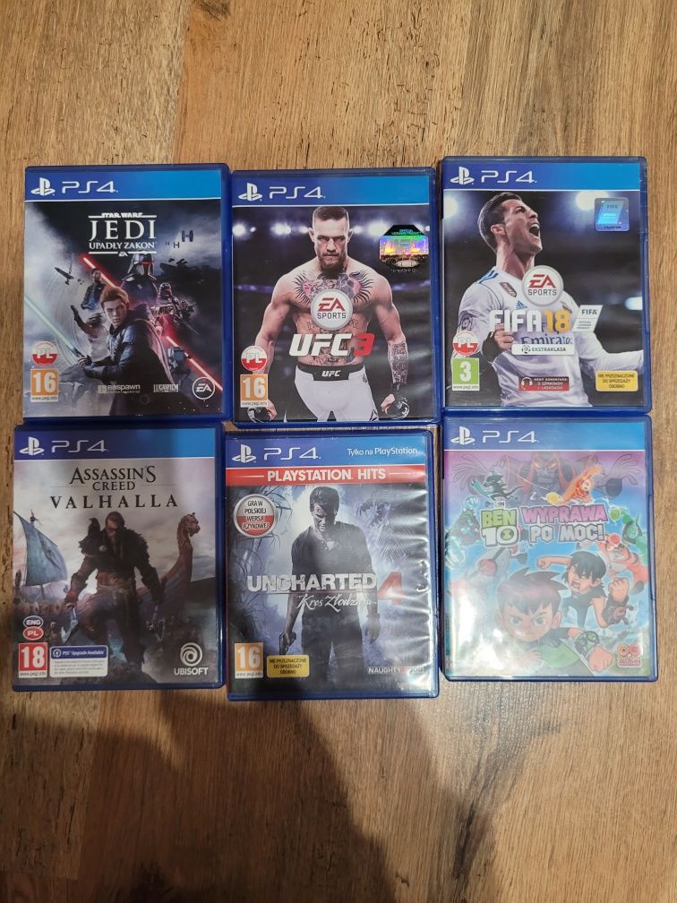 Konsola PlayStation 4 +6 gier