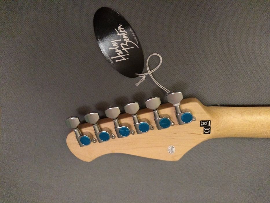 Harley Benton ST-20 BK (Black)-gitara elektryczna-typ Stratocaster