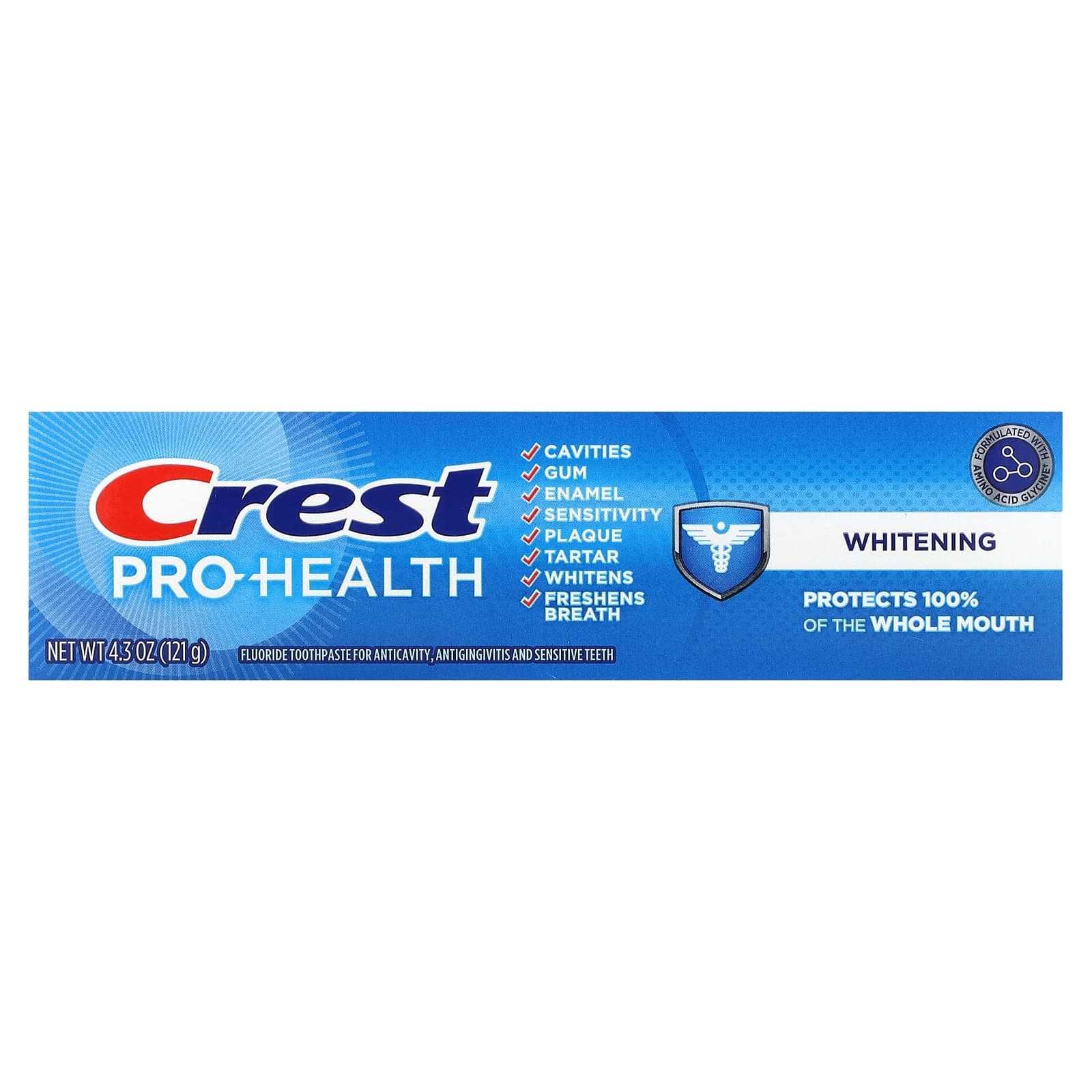 HIT Лечебная Отбеливающая паста 121g Crest Pro Health Whitening-USA