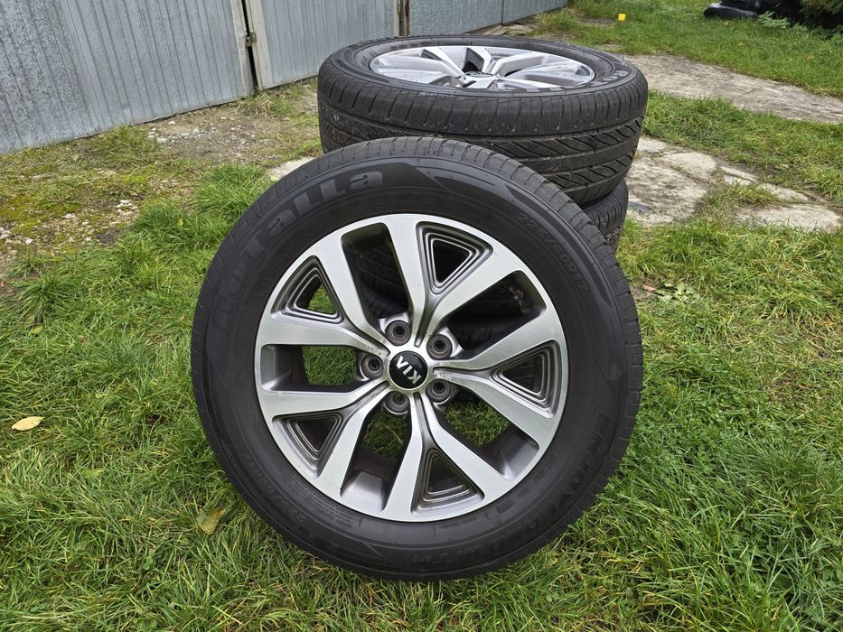 Koła Felgi Kia Sportage Opony Letnie 225 60 R17 JakNOWE 2023r ORYGINAŁ