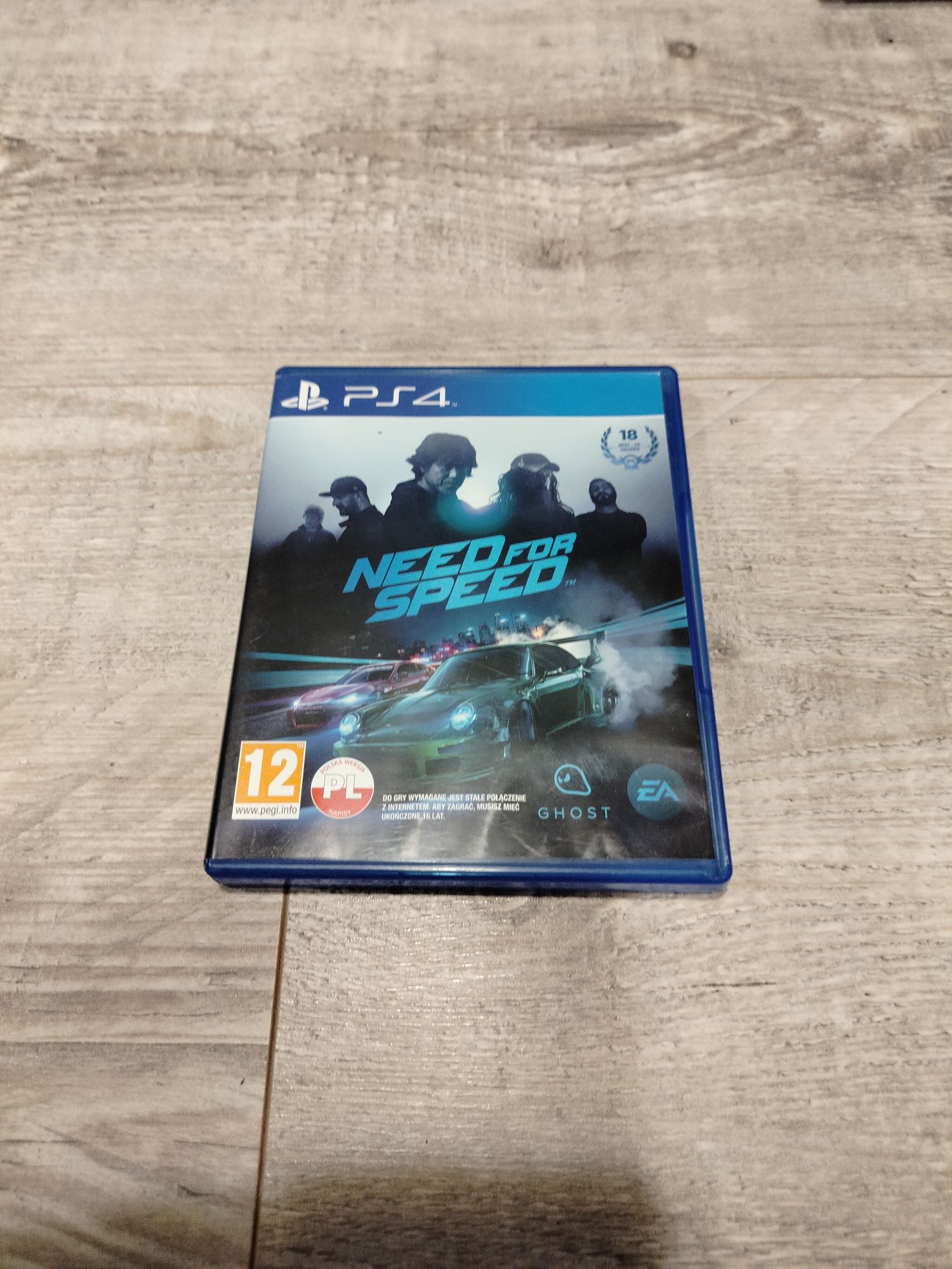 Gra need for speed ps4