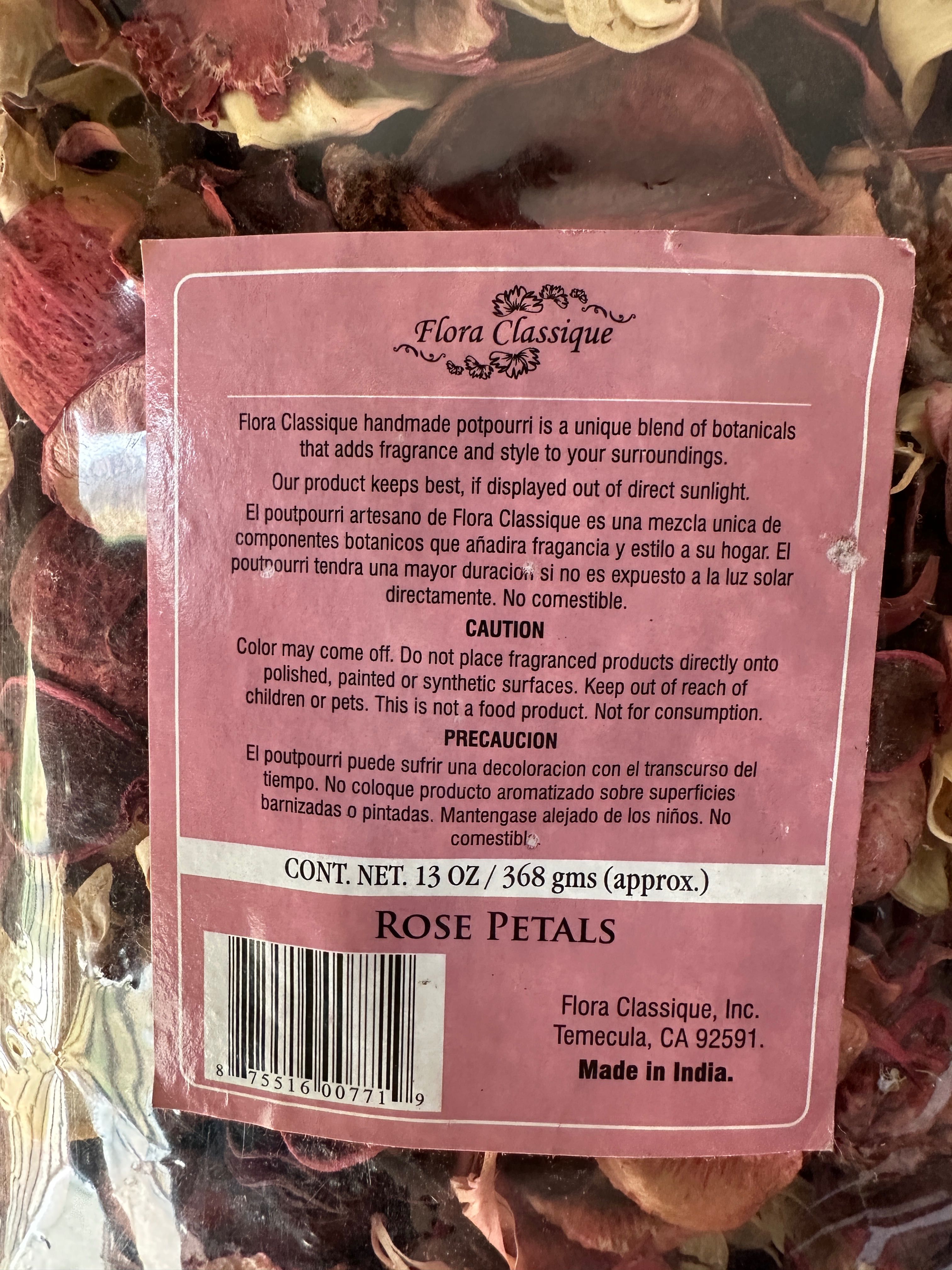 Pétalas de Rosas Cheirinho